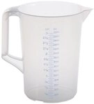h&uuml;nersdorff Messbecher H&uuml;nersdorff 938000 Messbecher 3000 ml Kunststoff,...