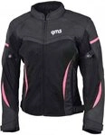 gms Motorradjacke GMS Tara Mesh Damen Motorrad Textiljacke herausnehmbares