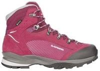 Lowa Tucana GTX (Trekking, Spaltleder-Textil, wasserdicht) bordeauxrot/rose