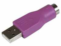 Startech.com PS/2 Tastatur -> USB-A - Adapter - violett Computer-Adapter
