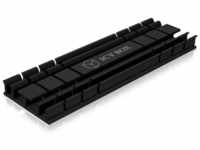 ICY BOX Handgelenkstütze Kühlkörper IcyBox SSD M.2 2280 IB-M2HS-701 black