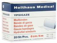 Holthaus Medical Wundpflaster YPSIGAZE Mullbinde CV/CO, 6 cm x 4 m,...
