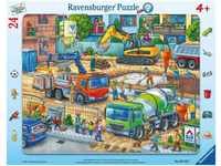 Ravensburger Puzzle Ravensburger Kinderpuzzle - 05142 Auf der Baustelle ist was...