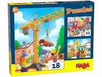 HABA Puzzles Baustellenfahrzeuge (305883)