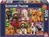 Schmidt-Spiele Hunde im Regal, 500 Teile (58973)