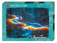 HEYE Puzzle Rainbow road / Magic Forests, 1000 Puzzleteile, Made in Germany