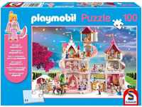 Schmidt-Spiele Playmobil - Prinzessinnenschloss, 100 Teile, mit Add-on,...
