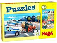 Haba Puzzle Puzzles Im Einsatz (Kinderpuzzle), 29 Puzzleteile