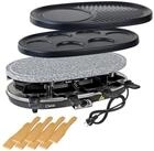 DEMA Raclette Raclette-Grill Tessin 3 in 1
