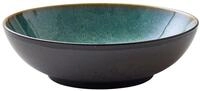 Bitz Salatsch&uuml;ssel Salatbowl black / green 24 cm, Steinzeug, (Sch&uuml;sseln & Schalen),