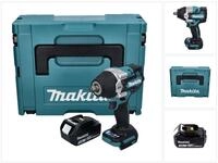 Makita Akku-Schlagschrauber DTW 700 F1J Akku Schlagschrauber 18 V 700 Nm 1/2"...