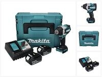 Makita Akku-Schlagschrauber DTW 701 RFJ Akku Schlagschrauber 18 V 700 Nm 1/2"...