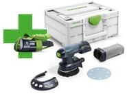 FESTOOL Exzenterschleifer ETSC 125-Basic-ERGO (577030) 18 V 125 mm + 1x Akku...