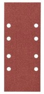 BOSCH Schleifpapier Schleifblatt-Set f&uuml;r Schwingschleifer, 25-teilig, 8 L&ouml;cher