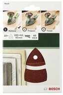 Bosch Accessories Schleifpapier Bosch Accessories 2609256A67 Multischleifpapier...