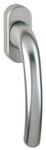 HOPPE Fensterbeschlag Tokyo 0710/U26, Aluminium-Dreh-/Kipp-Fenstergriff (Stift 32 mm)