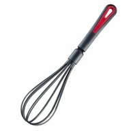 WESTMARK Schneebesen L&auml;nge: 31 cm, &oslash; 7,2 cm, Gallant, Schwarz/Ro