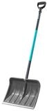 GARDENA Schneeschieber 17550-30, (Einzeln), Aluminium-Profilkante, D-Griff