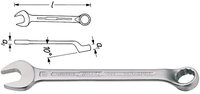 HAZET Schraube Ringmaulschl&uuml;ssel 603 SW 10mm L.137mm Form B Spezialstahl HAZET