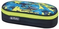 Herlitz Federtasche Herlitz Faulenzer-Box / Faulenzerrolle "Camouflage lemon" /