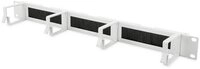 Digitus Netzwerkschrank 19&Prime; Kabel Rangierpanel mit B&uuml;rstenleisten, 1HE, 4x...