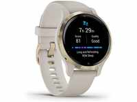 Garmin Venu 2S Smartwatch (2,8 cm/1,1 Zoll), 25 vorinstallierten Sport-Apps