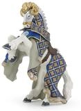 papo Spielfigur Spielfigur Pferd des Waffenmeisters Widder 9cm