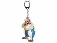 Plastoy Spiel, Asterix - Obelix mit Idefix - Schlüsselanhänger