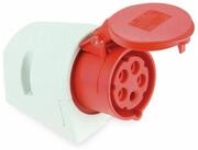 PCE Schalter PCE CEE Wandsteckdose 5-polig, 32 A, 400 V, IP44