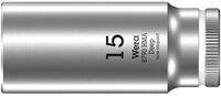 Wera Steckschl&uuml;ssel Wera 05004512001 Steckschl&uuml;sseleinsatz 15 mm 1 St&uuml;ck 1/4"