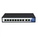 VALUE PoE+ Gigabit Ethernet Switch Netzwerk-Switch (8+2 Ports)