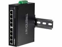 Trendnet TI-E80 Industrial Fast Ethernet DIN-Rail Switch 8-Port Netzwerk-Switch