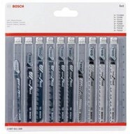 BOSCH Stichs&auml;geblatt Stichs&auml;geblatt-Set Wood, 10-teilig 2607011169