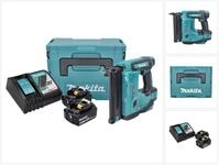 Makita Stauchkopfnagler DBN 500 RGJ Akku 18 V 15-50 mm + 2x Akku 6,0 Ah +Ladeger&auml;t +