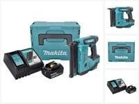 Makita Stauchkopfnagler DBN 500 RG1J Akku 18 V 15-50 mm + 1x Akku 6,0 Ah + Ladeger&auml;t