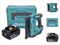 Makita Nagler DBN 500 G1J Akku Stauchkopfnagler 18 V 15-50 mm + 1x Akku 6,0 Ah...