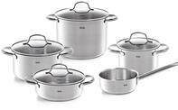 Fissler Topf-Set San Francisco, Edelstahl 18/10 (Set, 9-tlg., Bratentopf 20 cm,...