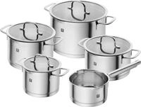 Zwilling Topf-Set TrueFlow, Edelstahl (Set, 5-tlg), 18/10 Edelstahl, integrierte