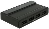 Delock DeLOCK Externer USB 3.2 Gen 2 4 PortHub 10Gbps, USB-Kabel