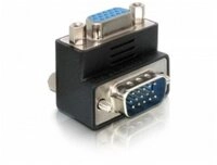 Delock DeLOCK Adapter VGA male/female right angled VGA 15pin Schwarz...