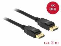 Delock Kabel DisplayPort 1.2 Stecker - DisplayPort HDMI-Kabel, (2.00 cm),...
