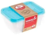 keeeper Frischhaltedose 3067563200000, Set von Lebensmittelbeh&auml;ltern 3x1,2 L Fredo