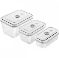 Zwilling Aufbewahrungsbox - Vakuum Boxset - S/M/L / 3-tlg - Borosilikatglas -...