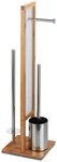 WENKO WC-Garnitur Rivalta, (1-tlg), integrierter Toilettenpapierhalter und