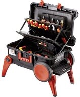 Wiha Werkzeugkoffer Werkzeugkoffer Set XXL III electric gemischt 104tlg. inkl...