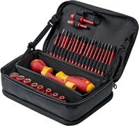 Wiha Werkzeugkoffer Werkzeug Set slimVario&reg; electric gemischt 32tlg. inkl 43465