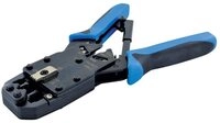 Schwaiger Crimpzange NWZ10531, Universal-Crimpzange Kabelwerkzeug f&uuml;r RJ11, RJ12,