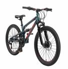 Bikestar Mountainbike 24 Zoll Aluminium Kinderfahrrad, 8 - 13 Jahre, M&auml;dchen,