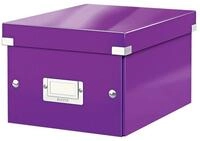 LEITZ Aufbewahrungsbox Click & Store Aufbewahrungsbox 7,4 l violett 21,6 x 28,2...
