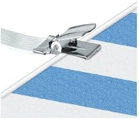 WENKO Ersatz-B&uuml;gelbrettbezug 3er Set B&uuml;geltisch-Bezugspanner 14 x 2 x 3 cm, Es